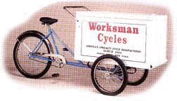 Worksman Front Load Super Delivery Trike