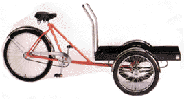 Worksman Industrial Front Loader Tricycle